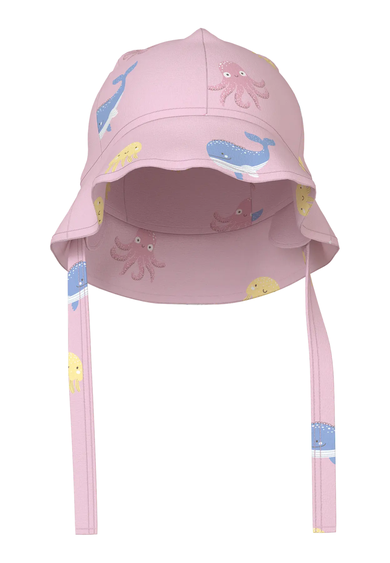 Name it Set Hut + Kleid + Leggings Martitim rosa