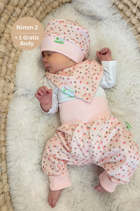 MitwachsSet für Babys - Erdbeerliebe ★exklusiv★