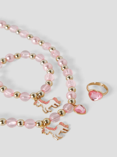 Name it 3-teiliges Schmuck Set Einhorn