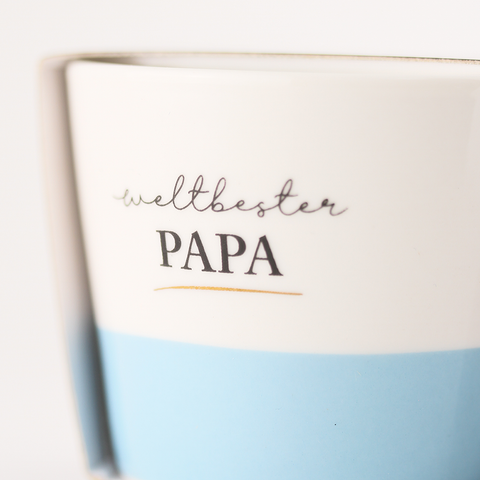 Espresso Tasse "Weltbester Papa"