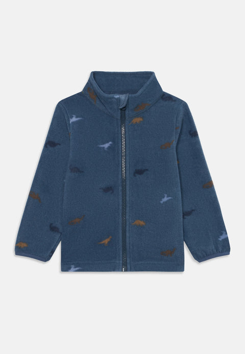 Name it Fleece Jacke Dinos blau