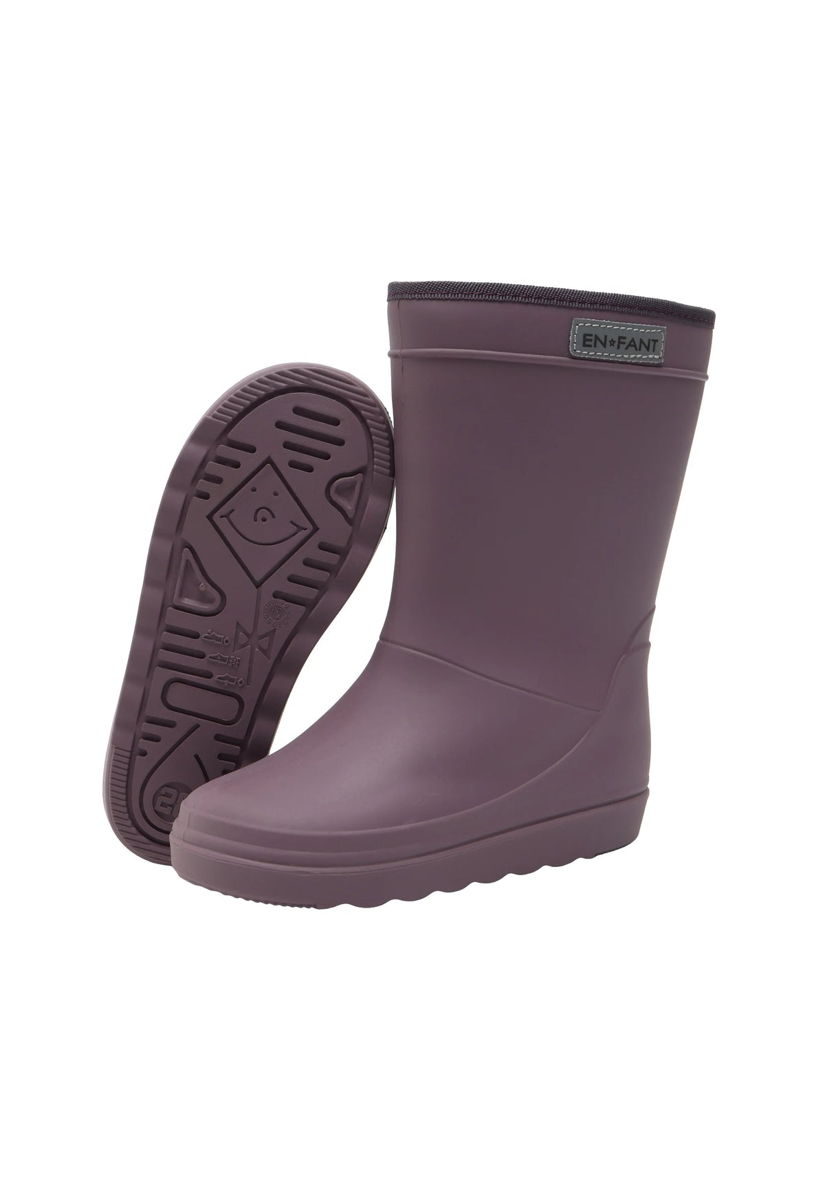 ENFANT Gummistiefel gefüttert flint