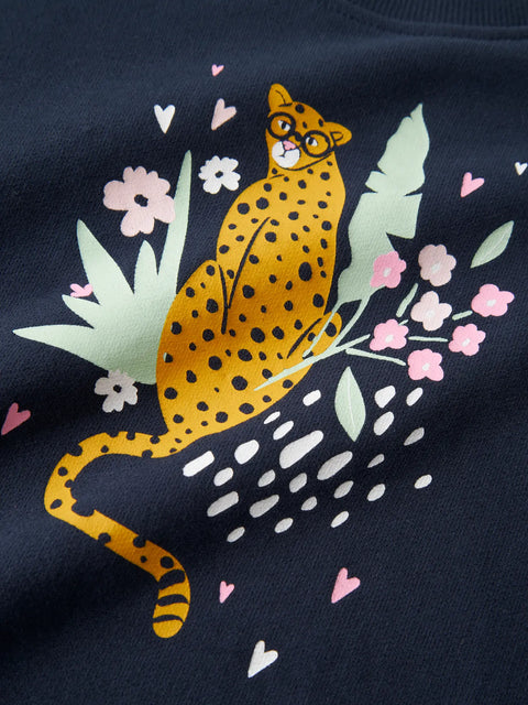 Name it Sweatshirt Gepard dunkelblau