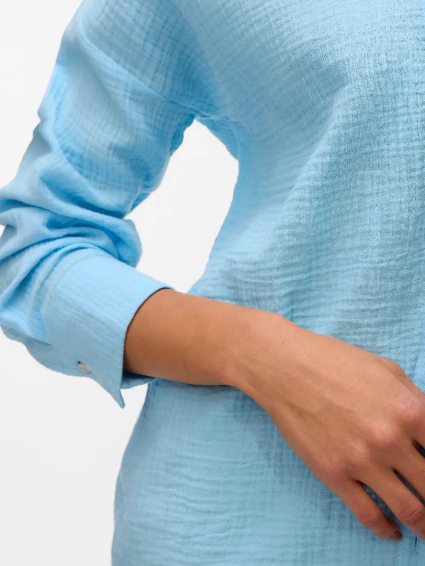 Vero Moda Musselin Bluse Airy Blue