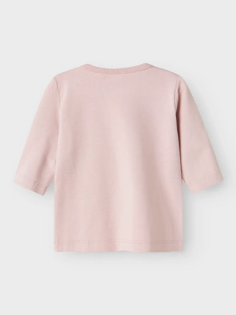 Name it Langarmshirt Good Day lilac