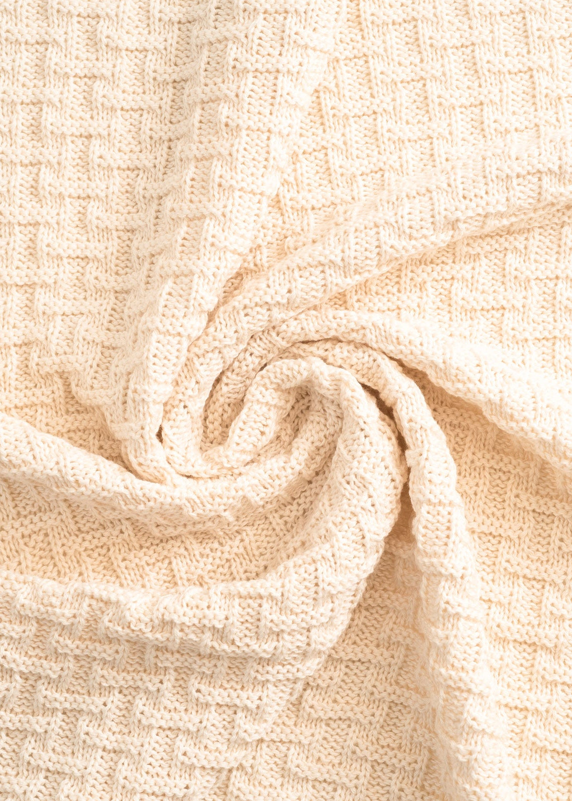 Babydecke Strickdecke aus BioBaumwolle