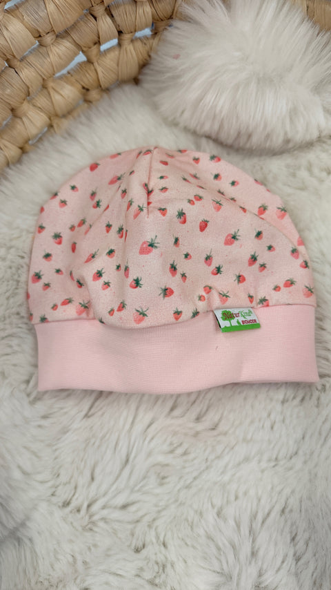 Bündchen Beanie Erdbeerliebe
