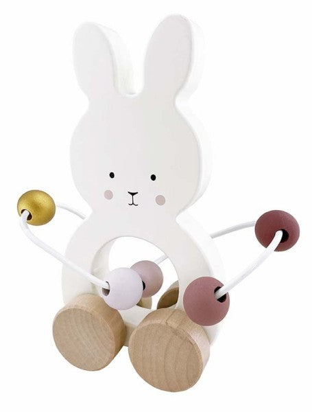 Jabadabado Schiebespielzeug Bunny mit Motorikschleife
