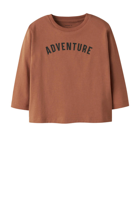 Name it Langarmshirt Adventure rost