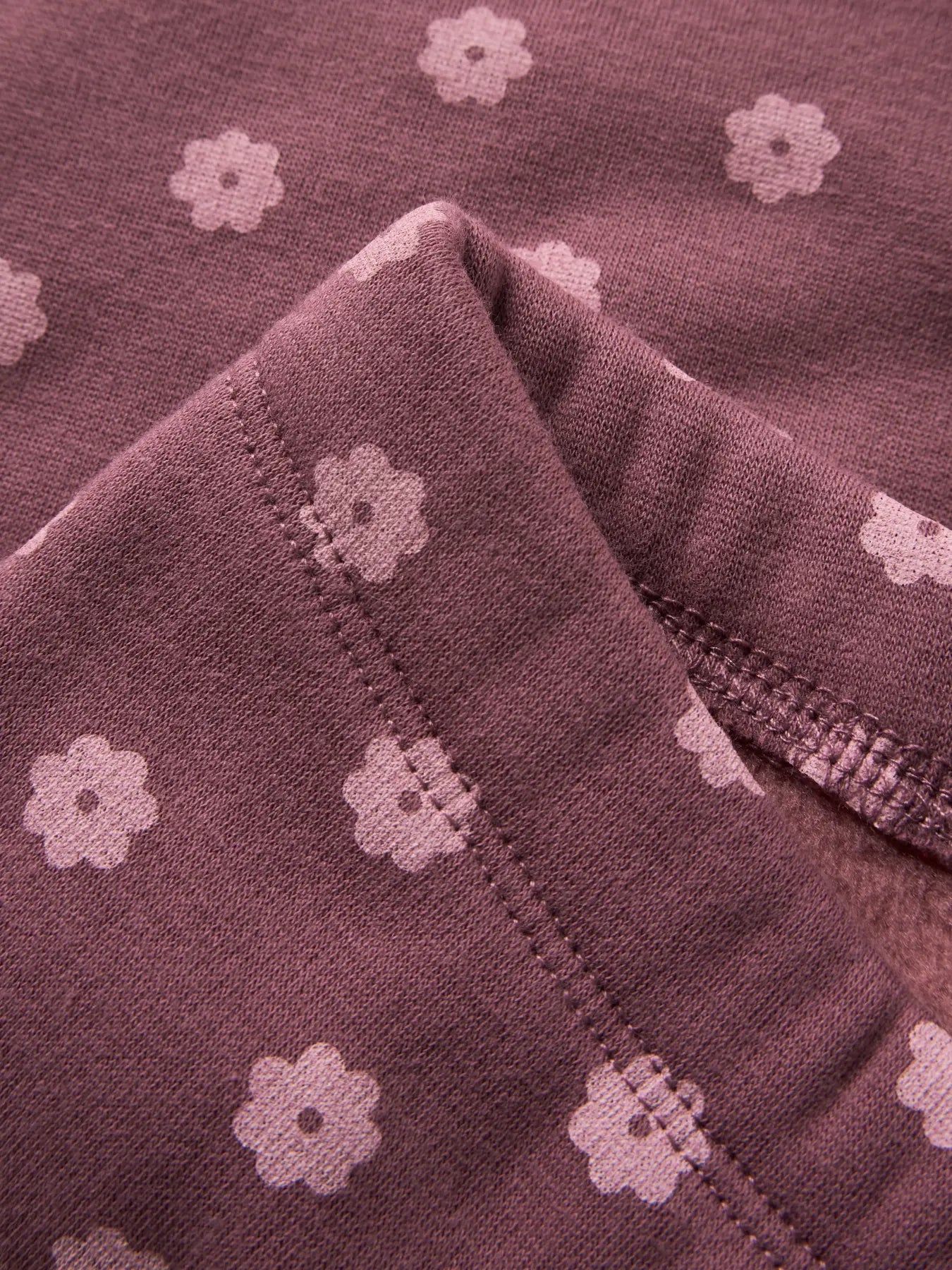 Name it Fleece Leggings Blumen wild ginger
