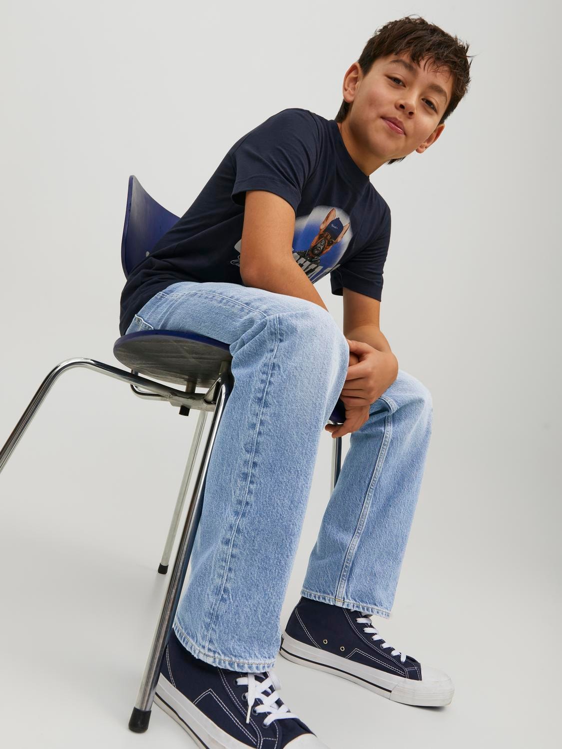 Jack & Jones Junior Jeans Chris Relaxed Blue Denim