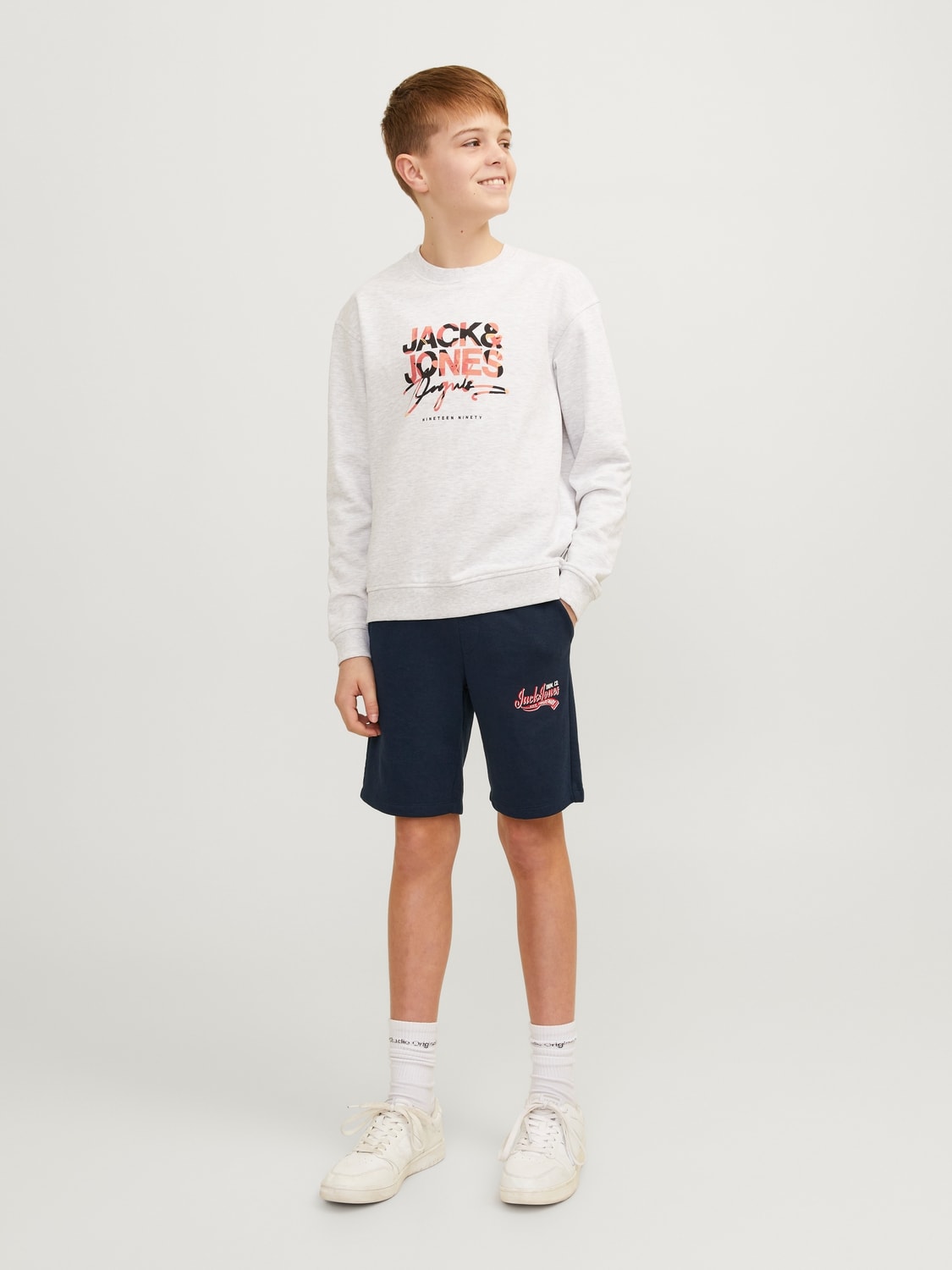 Jacke & Jones Junior Sweat Shorts navy