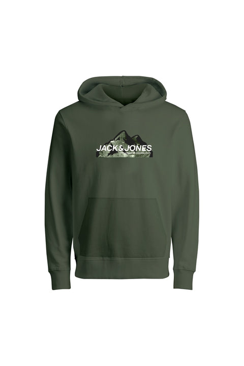 Jack & Jones Junior Hoodie tannengrün