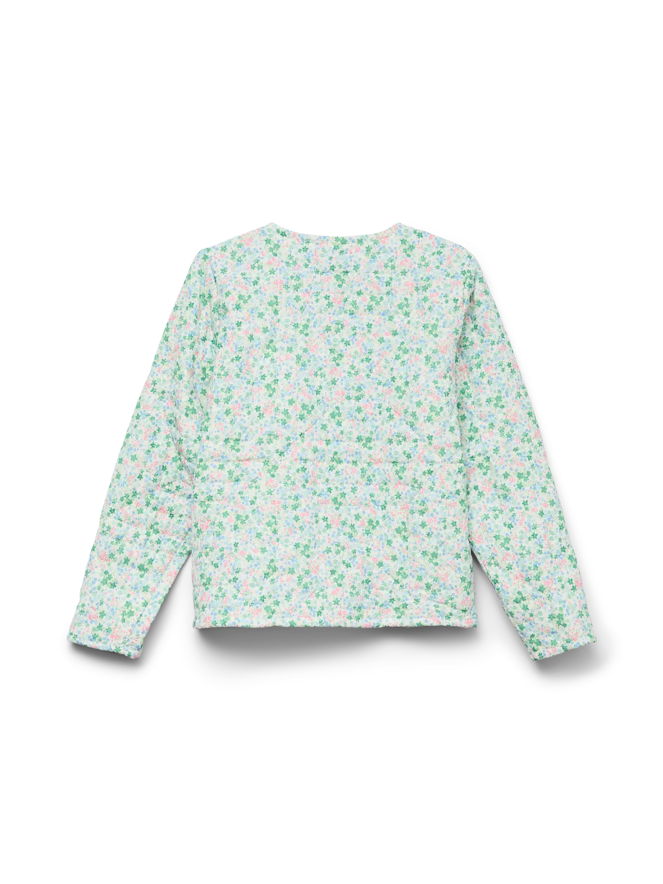 Vero Moda Girls Steppjacke Floral grün