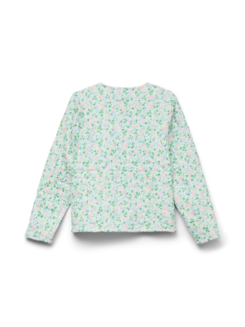 Vero Moda Girls Steppjacke Floral grün