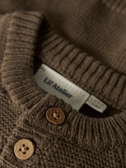 Lil' Atelier Strickpullover shitake