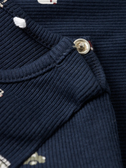 Name it Rib Langarm Body Einsatzfahrzeuge dunkelblau