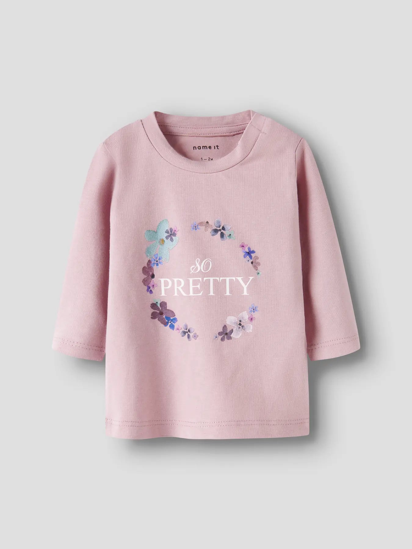 Name it Langarmshirt So Pretty lilac