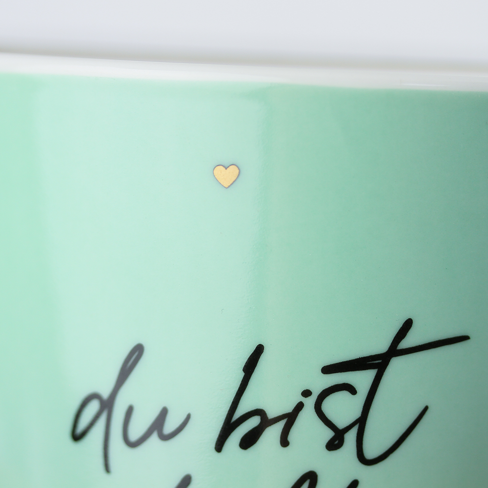 Kaffeetasse mit Veredelung "Du bist toll"