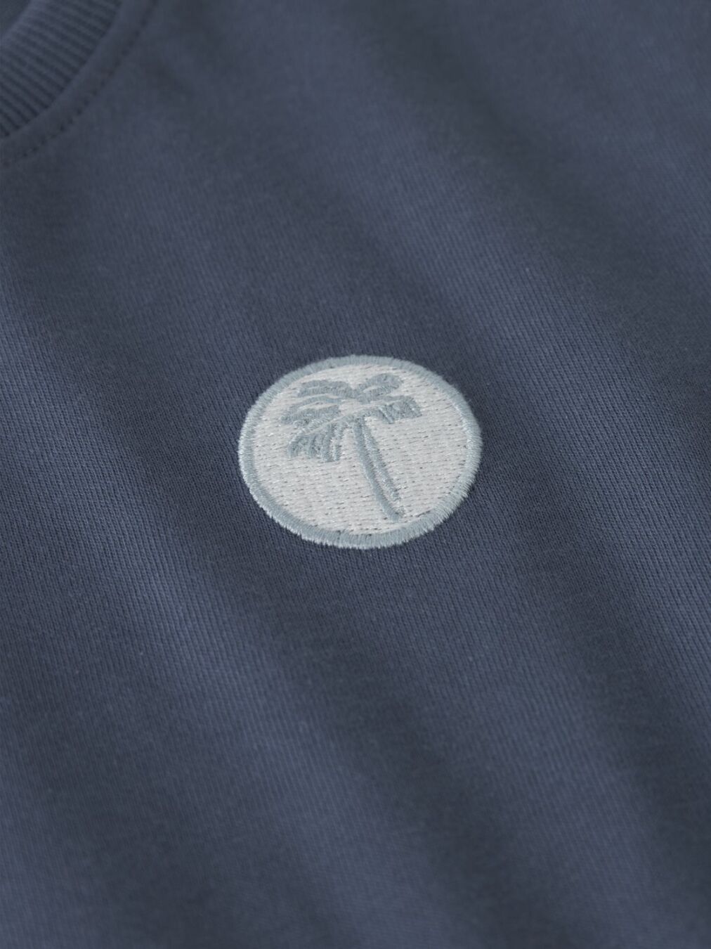 Name it T-Shirt Palme vintage indigo