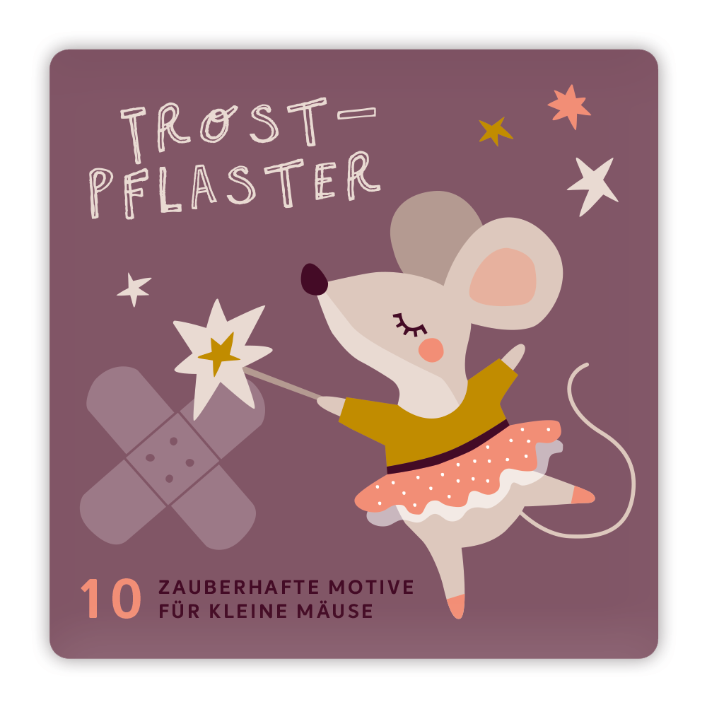 Kinder-Pflaster "Trost-Pflaster" Maus