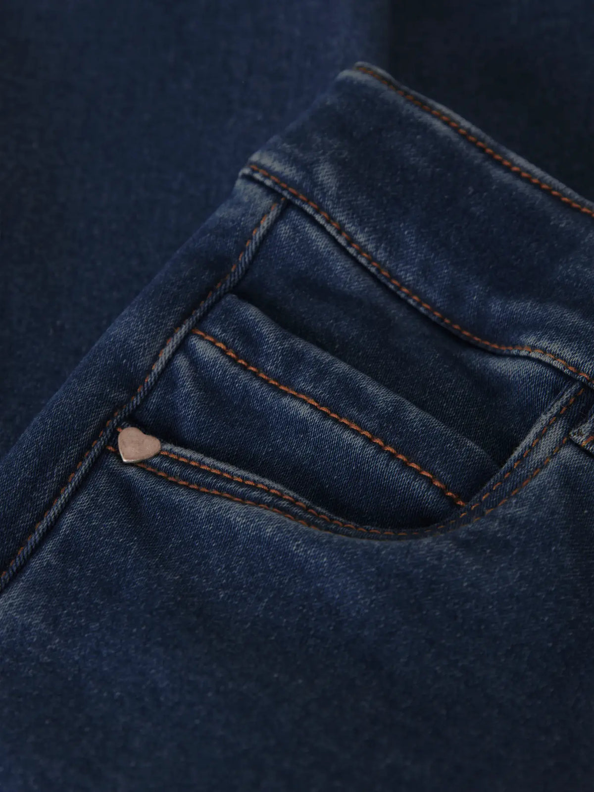 Name it Fleece gefütterte Jeans Leggings dark blue