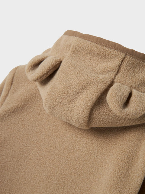 Name it Fleece Einteiler timberwolf