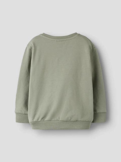 Name it Sweatshirt Bagger light olive