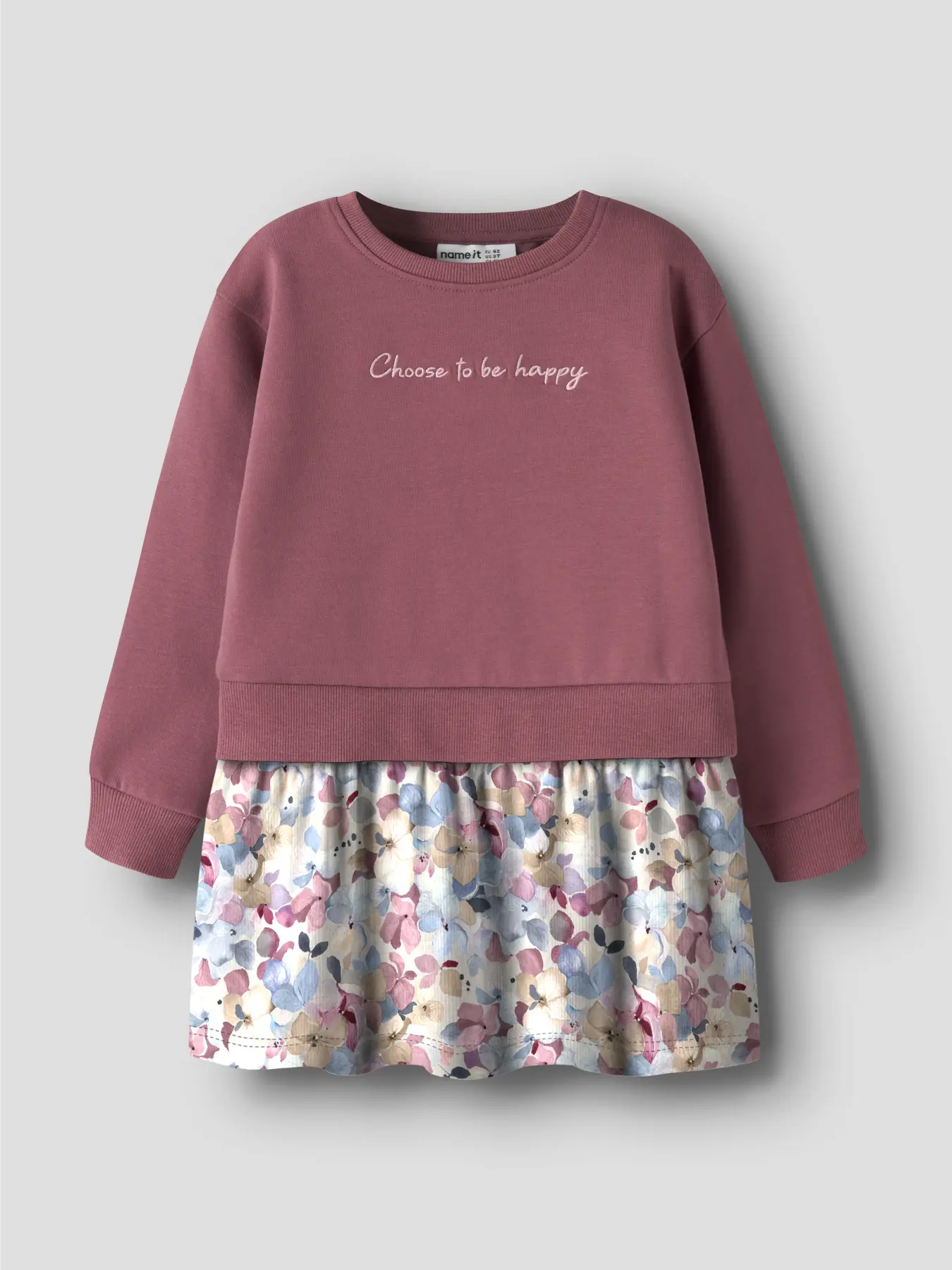 Name it Sweatkleid Happy wild ginger