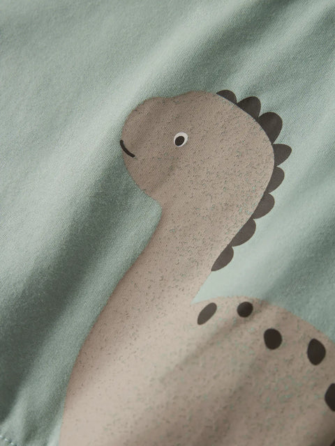 Name it Sweatshirt Dino jadegrün