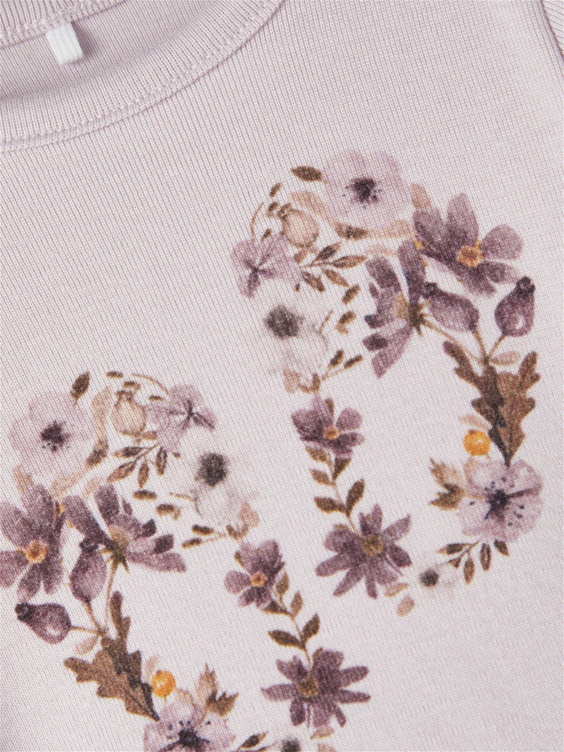 Name it Langarmshirt Blumen orchid hush