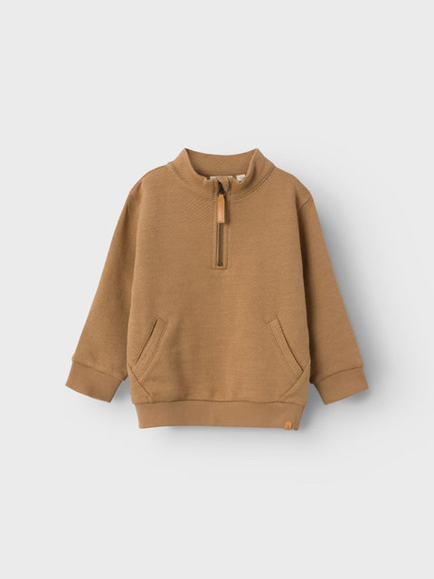 Lil' Atelier Sweatshirt tigerbraun