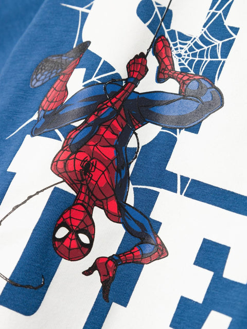 Name it T-Shirt Spiderman meerblau