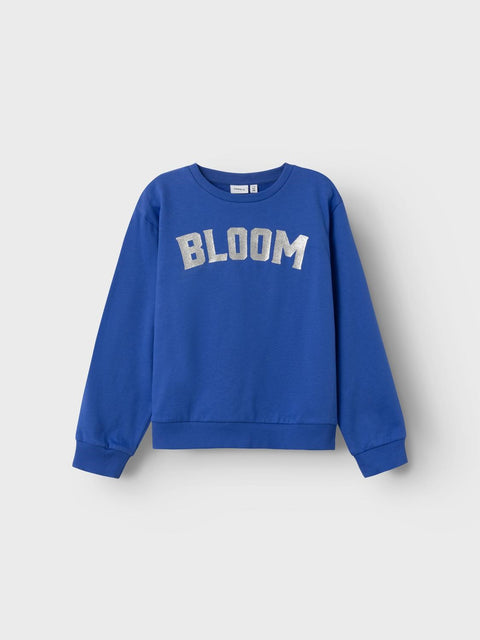 Name it Sweatshirt Bloom blue
