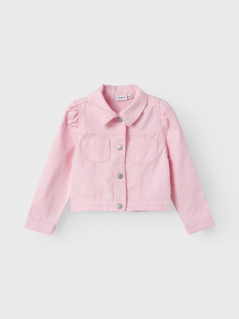 Name it Jeans Jacke rosa