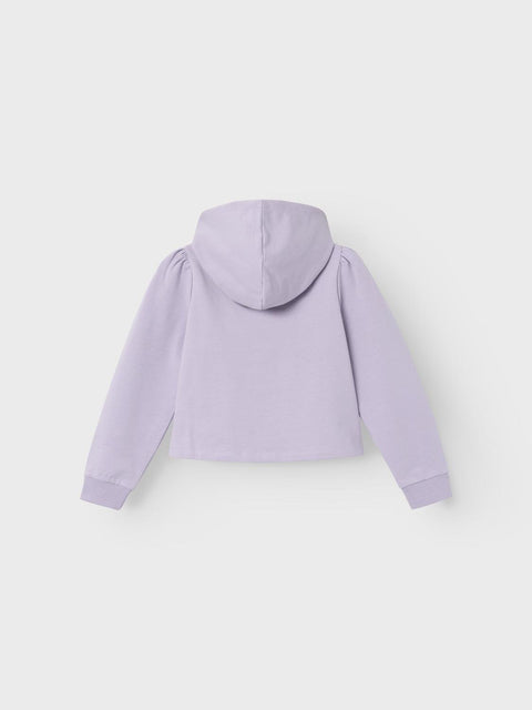 Name it kurze Sweatjacke lilac