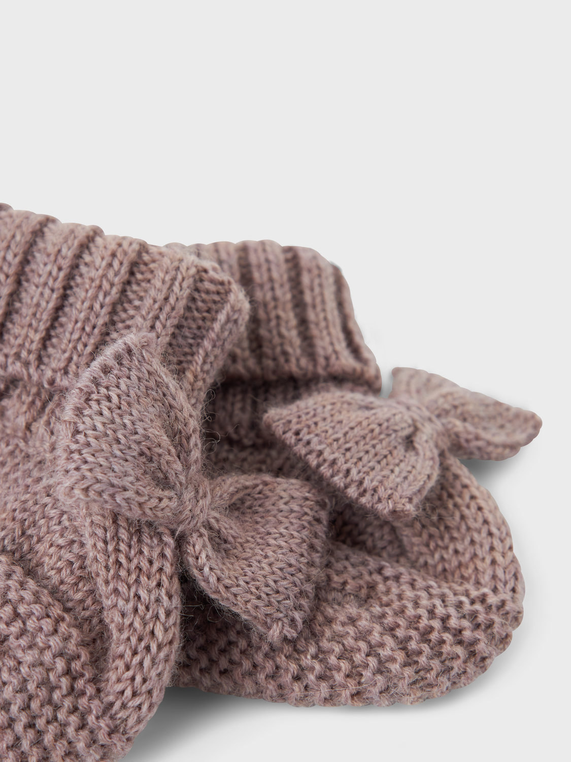 Name it Merino Schühchen purple dove