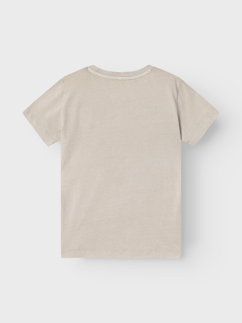 Name it T-Shirt beigegrau