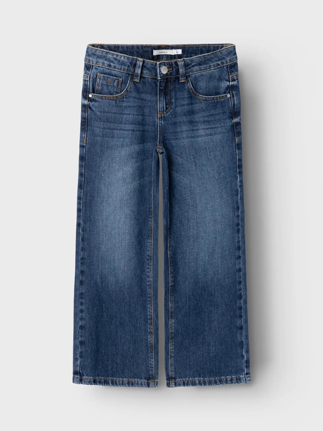 Name it weite Jeans Dark Blue Denim
