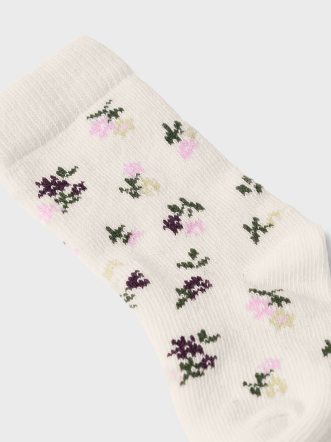 Name it Socken Floral jetstream