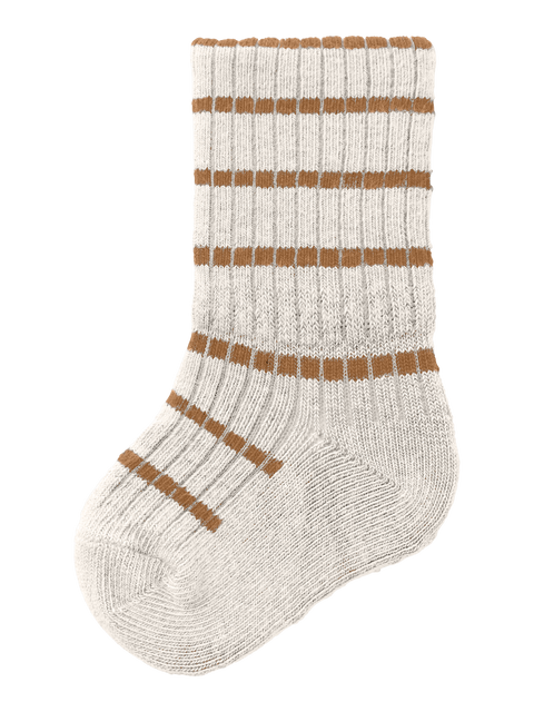 Name it Socken Streifen jetstream/almond