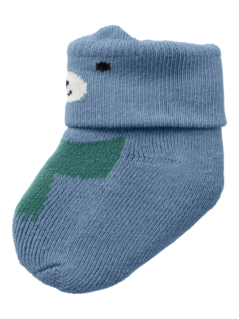 Name it Socken Winter Bär blaugrau