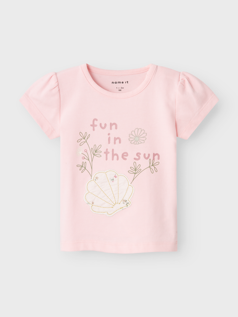 Name it T-Shirt Fun in the Sun rosapink