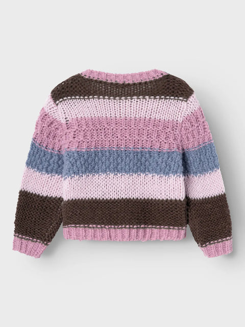 Name it Strickpullover mauve orchid