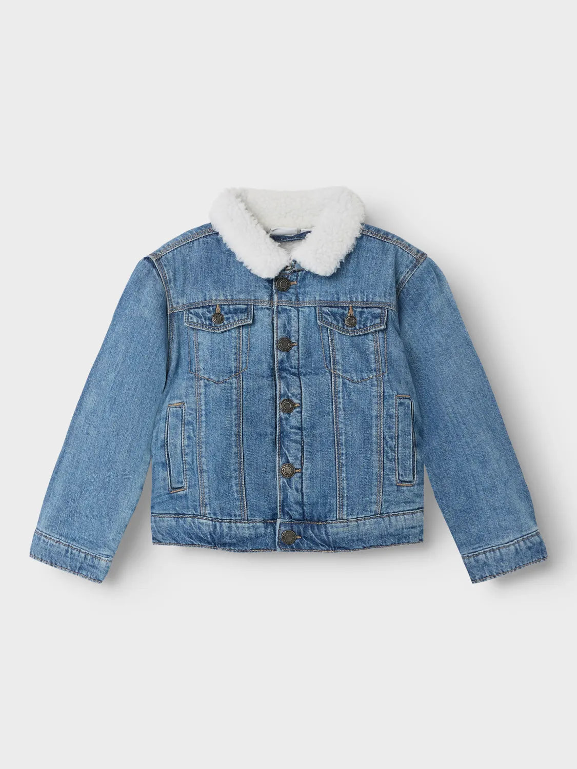 Name it Teddy Jeansjacke Medium Blue