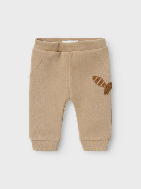 Name it Sweatpants Waschbär teak