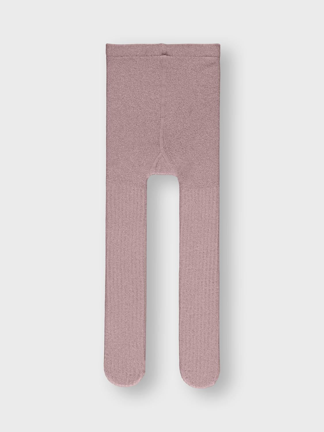 Name it Glitzer Strumpfhose woodrose