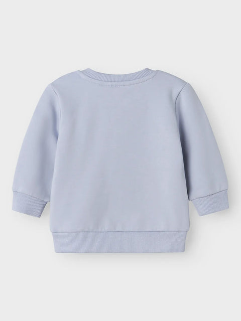 Name it Sweatshirt Herzen eisblau