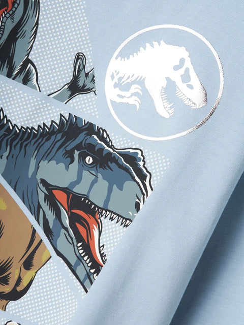 Name it Langarmshirt Jurassic Park Into The Wild hellblau