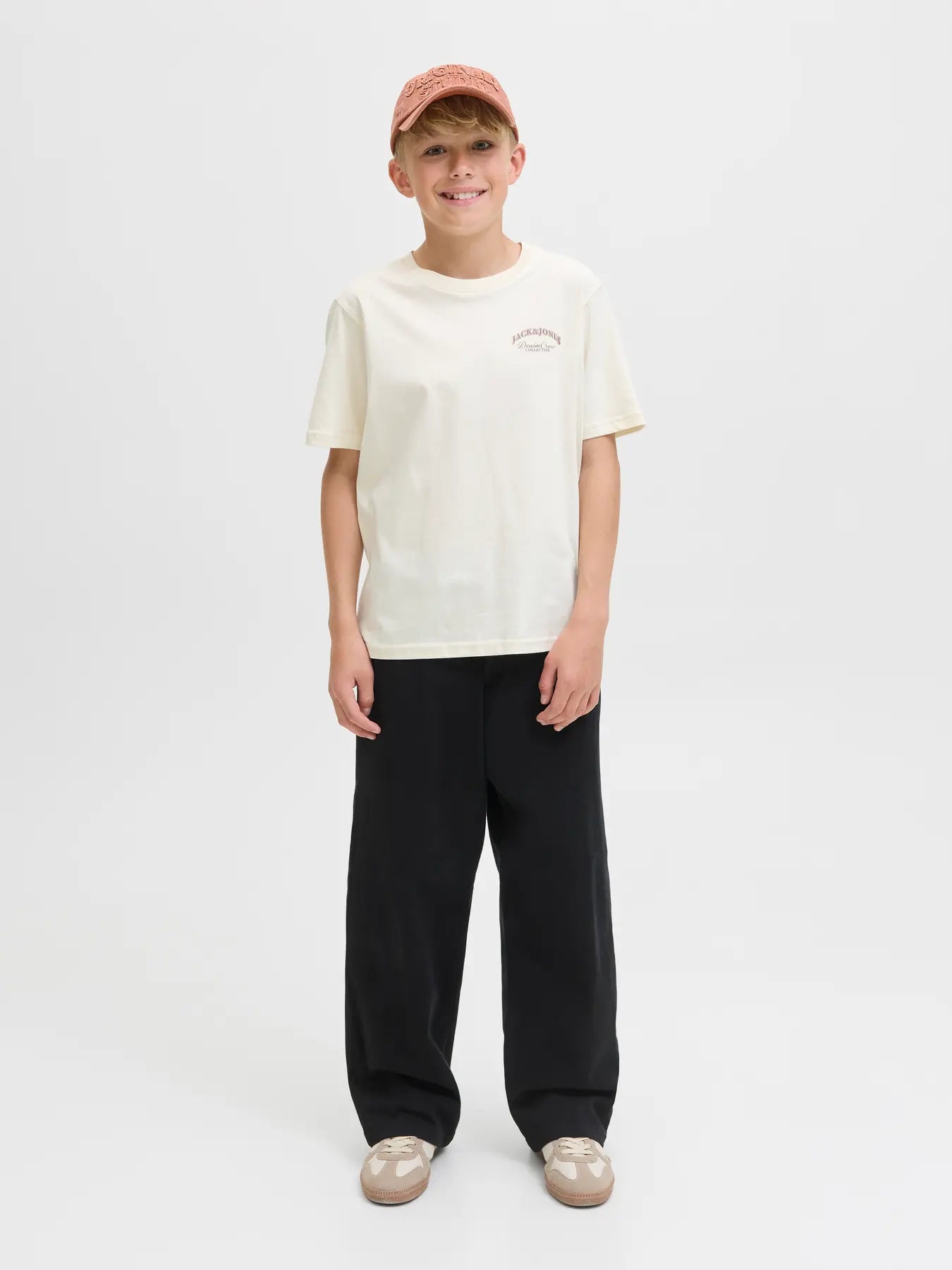 Jack & Jones Kids T-Shirt Antique White